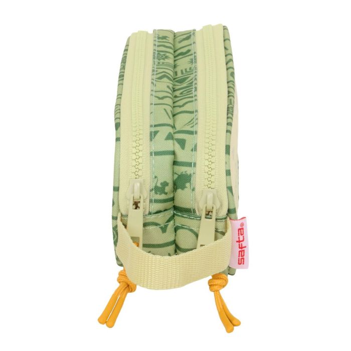 Portatodo Doble Mufasa Verde Beige 21 x 8 x 6 cm 2 Portatodo Doble Mufasa Verde Beige 21 x 8 x 6 cm 2