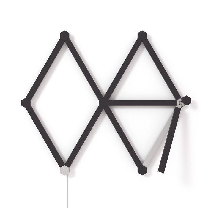 Nanoleaf Lines Skin Black Matte 9pcs 12 Nanoleaf Lines Skin Black Matte 9pcs 12
