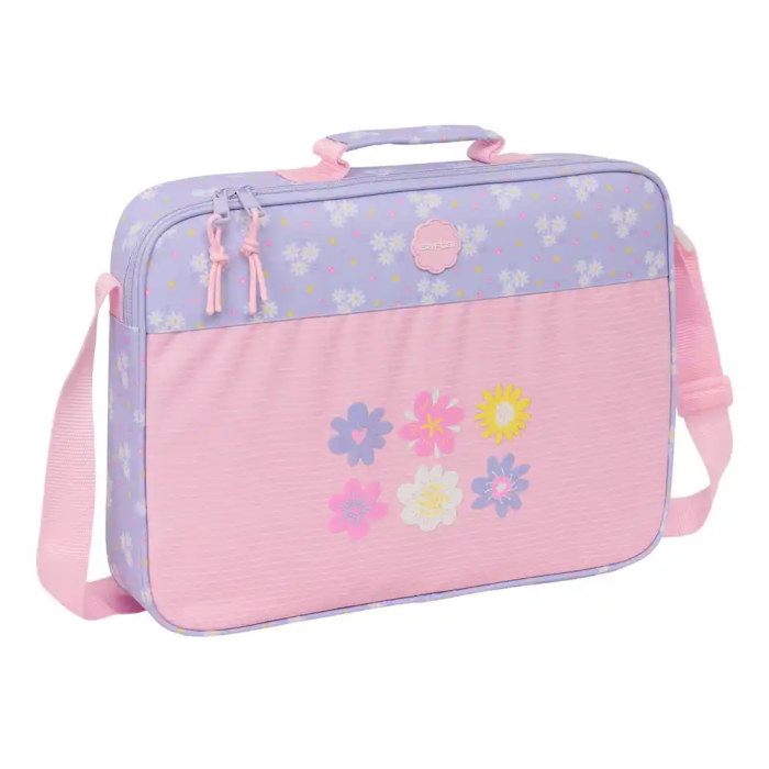 Safta Cartera Escolar Extraescolares Bouquet 280x60x380mm 0 Safta Cartera Escolar Extraescolares Bouquet 280x60x380mm 0