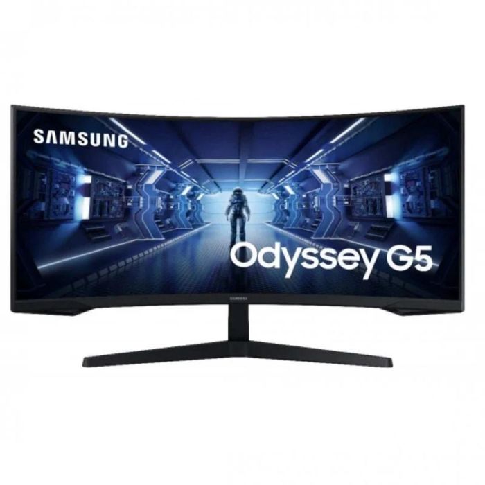 Samsung Monitor Odyssey G5 C34G55TWWP Curvo 34'' Ultra WQHD (3440x1440) 144Hz 1ms HDMI DisplayPort VESA Negro