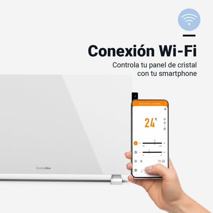 Calefactor Split Cerámico de Pared Universal Blue 4022-UCPC9910-2 Blanco 6 Calefactor Split Cerámico de Pared Universal Blue 4022-UCPC9910-2 Blanco 6