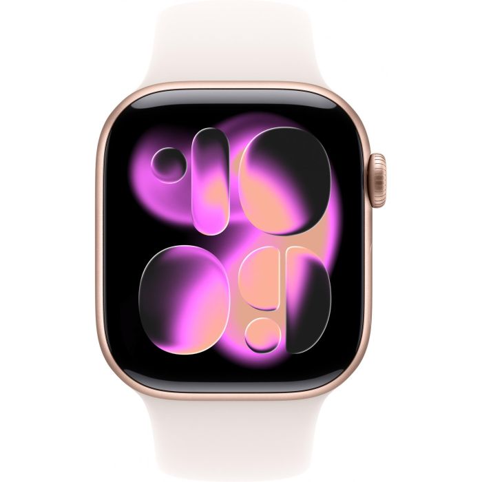 Apple Watch S11 Aluminium Cellular 42mm Rosegold (Sportarmband blassrosa) M/L 1