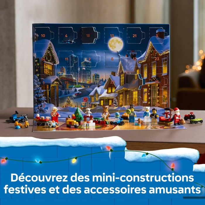 LEGO 60475 Calendario de Adviento City 2025 - Set de construcción con 24 sorpresas para 5 años+ 2 LEGO 60475 Calendario de Adviento City 2025 - Set de construcción con 24 sorpresas para 5 años+ 2
