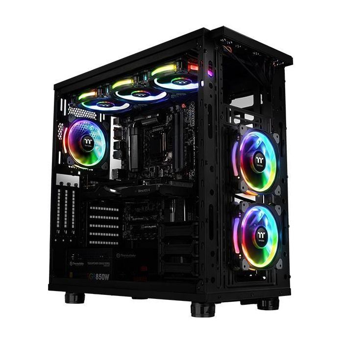 120mm Thermaltake Riing Plus 12 RGB Kit 3x Fan +3x Lumi 12 120mm Thermaltake Riing Plus 12 RGB Kit 3x Fan +3x Lumi 12