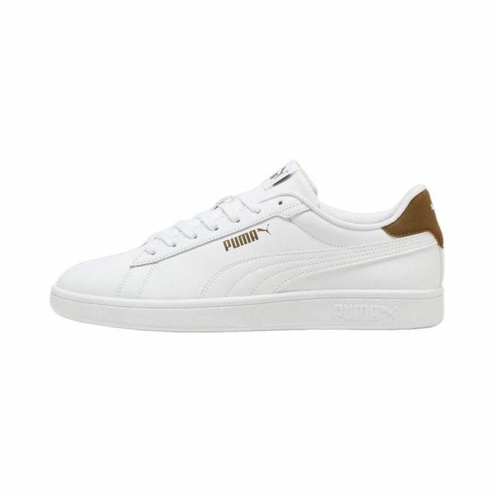 Zapatillas Casual de Mujer Puma Smash 3.0 L Blanco Verde 3