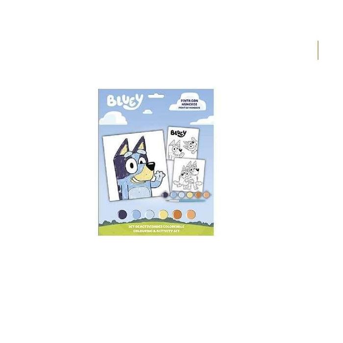 Cerdá Set Papelería Coloreable Bluey Azul para +3 Años 22.6x29.8x1.0 cm 0 Cerdá Set Papelería Coloreable Bluey Azul para +3 Años 22.6x29.8x1.0 cm 0