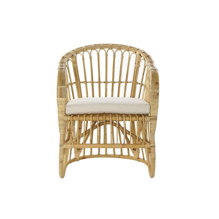 DKD Home Decor Sillón Balinés Ratán Marrón Claro 72 x 83 x 62 cm Hecho a Mano 4