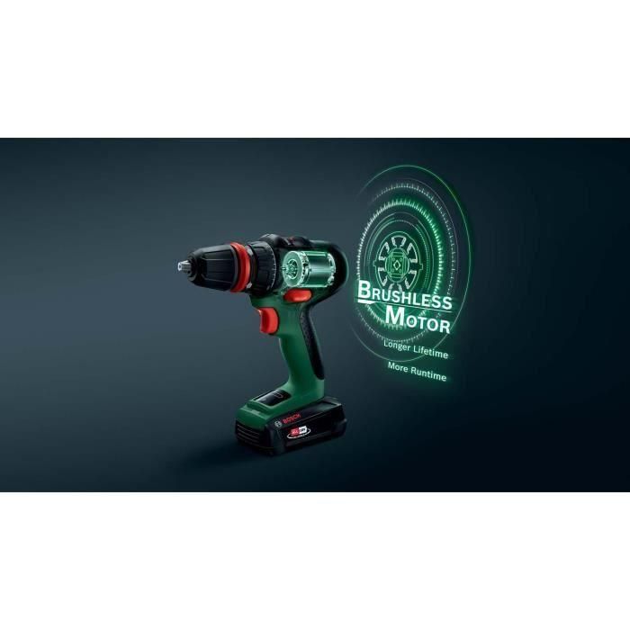 Taladro inalámbrico BOSCH - AdvancedDrill 18 2 baterías 2,5Ah 4 Taladro inalámbrico BOSCH - AdvancedDrill 18 2 baterías 2,5Ah 4