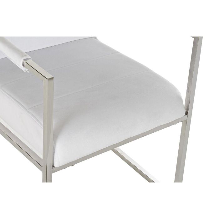 Butaca Moderno DKD Home Decor Blanco 68 x 92 x 56 cm 5 Butaca Moderno DKD Home Decor Blanco 68 x 92 x 56 cm 5