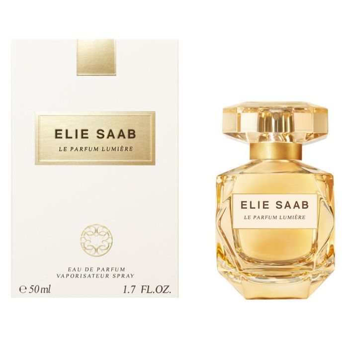 Elie Saab LE PARFUM LUMIERE Eau de Parfum para Mujer, Chipre Amaderado Floral con Jazmín y Flor de Azahar, 50 ml Vaporizador
