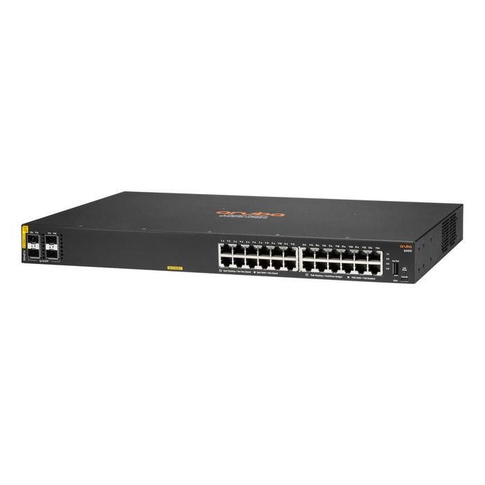 Hewlett Packard Enterprise Aruba CX 6000 24G Class4 PoE 4SFP 370W Switch Gestionable de Acceso Capa 2 1