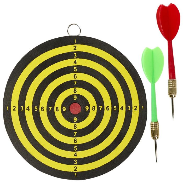 Mister Gadget Juego de Dardos Colección Vintage con 2 Dardos Diana 15cm 2