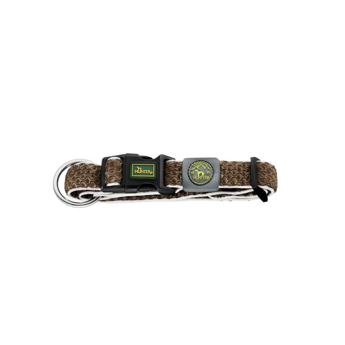 Hunter Collar Hilo Vario Plus XL Perro, Malla 3D Transpirable, Ligero, Efecto Refrescante, Marrón, Cuello 45-70 cm, 38 mm Ancho 1 Hunter Collar Hilo Vario Plus XL Perro, Malla 3D Transpirable, Ligero, Efecto Refrescante, Marrón, Cuello 45-70 cm, 38 mm Ancho 1