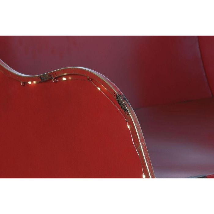 DKD Home Decor Trineo Navidad Tradicional XXL Rojo Dorado 220 x 100 x 110 cm LED Metal 4 DKD Home Decor Trineo Navidad Tradicional XXL Rojo Dorado 220 x 100 x 110 cm LED Metal 4