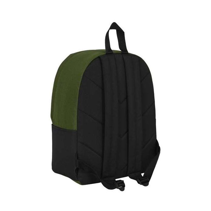 Mochila para Portátil Safta Dark Forest Negro Verde 31 x 40 x 16 cm