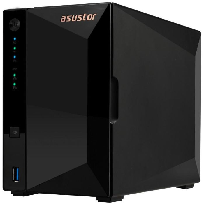 Asustor Servidor NAS 2 Bahías Quad-Core 2.5GbE 2GB DDR4 RAM 4 Asustor Servidor NAS 2 Bahías Quad-Core 2.5GbE 2GB DDR4 RAM 4