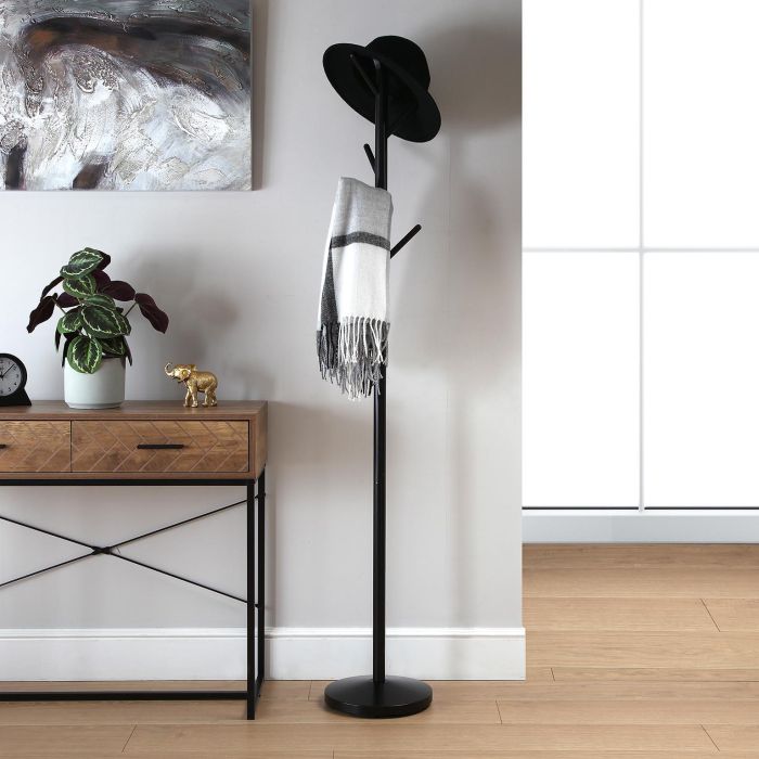 Perchero Negro Eveline Versa 28X170CM 1