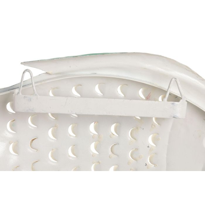 Decoracion Pared Mediterraneo DKD Home Decor Blanco Multicolor 11 x 51 x 61 cm (2 Unidades) 4