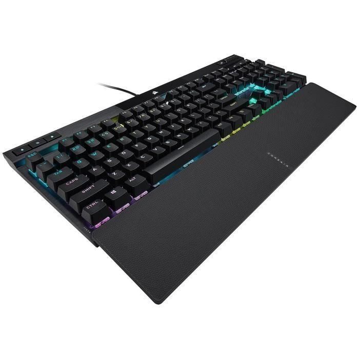 Teclado de juego óptico -mecánico - Azerty - Corsair - K70 Pro OPX - RGB - Flight de LED negro (CH -910941A) 2 Teclado de juego óptico -mecánico - Azerty - Corsair - K70 Pro OPX - RGB - Flight de LED negro (CH -910941A) 2