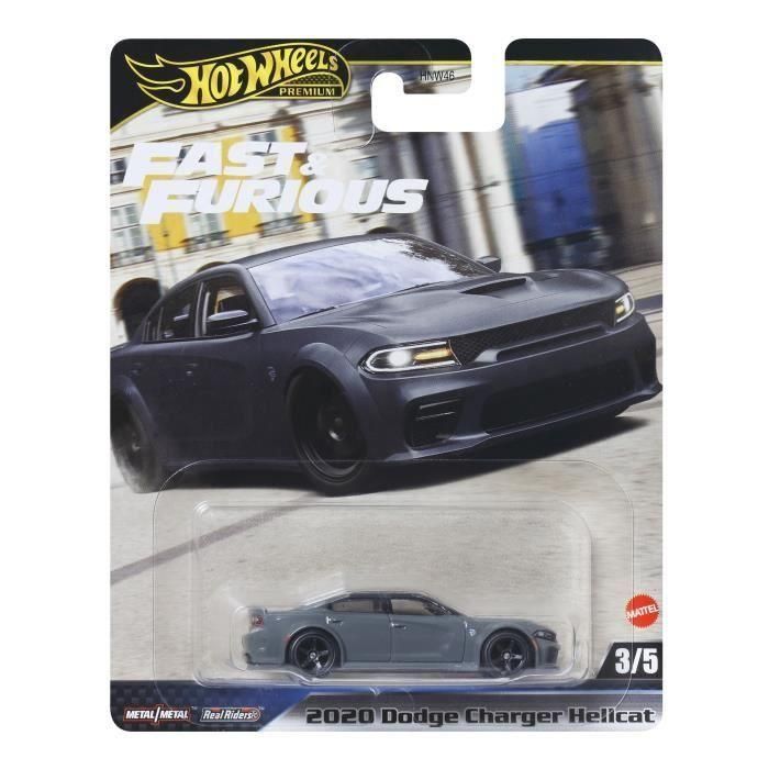 Hot Wheels HOT1695825424393 - Coche Rápido y Furioso Metal Premium Escala 1/64 - Multicolor 1