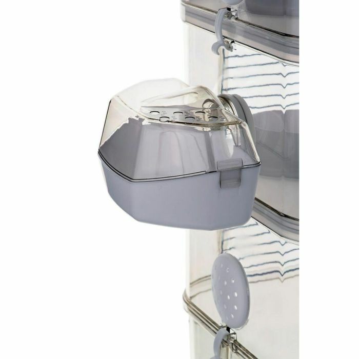 Zolux ZOL3336022060225 Jaula Rody3 Trio de 3 niveles para hámsteres, ratones y jerbos - L 41 x P 27 x H 53 cm - Blanco 11 Zolux ZOL3336022060225 Jaula Rody3 Trio de 3 niveles para hámsteres, ratones y jerbos - L 41 x P 27 x H 53 cm - Blanco 11
