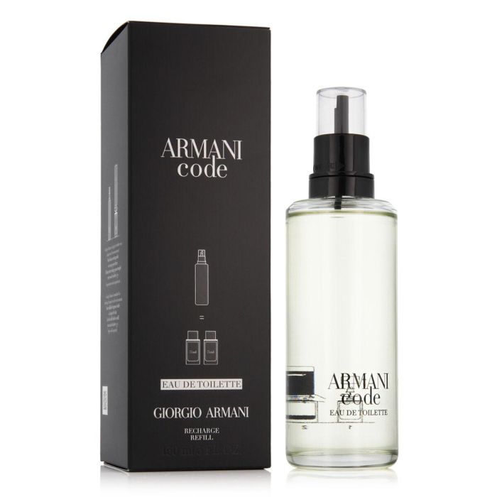 Giorgio Armani Armani Code Pour Homme Recarga Vaporizador Eau de Toilette para Hombre 150ml Rellenable Aroma Ámbar Amaderado 0 Giorgio Armani Armani Code Pour Homme Recarga Vaporizador Eau de Toilette para Hombre 150ml Rellenable Aroma Ámbar Amaderado 0