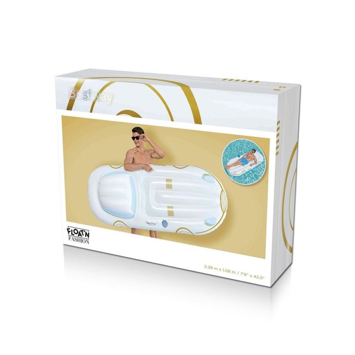 Bestway Colchoneta Hinchable Curcero con Respaldo y Asas 228x108 cm Playa y Piscina 43651 15 Bestway Colchoneta Hinchable Curcero con Respaldo y Asas 228x108 cm Playa y Piscina 43651 15