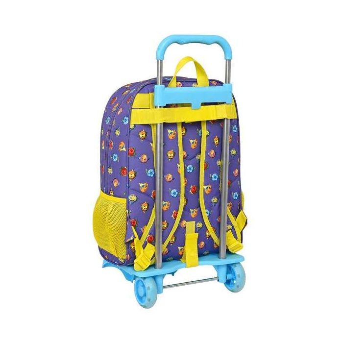 Mochila Escolar con Ruedas SuperThings Guardians of Kazoom Morado Amarillo (32 x 42 x 14 cm) 4 Mochila Escolar con Ruedas SuperThings Guardians of Kazoom Morado Amarillo (32 x 42 x 14 cm) 4