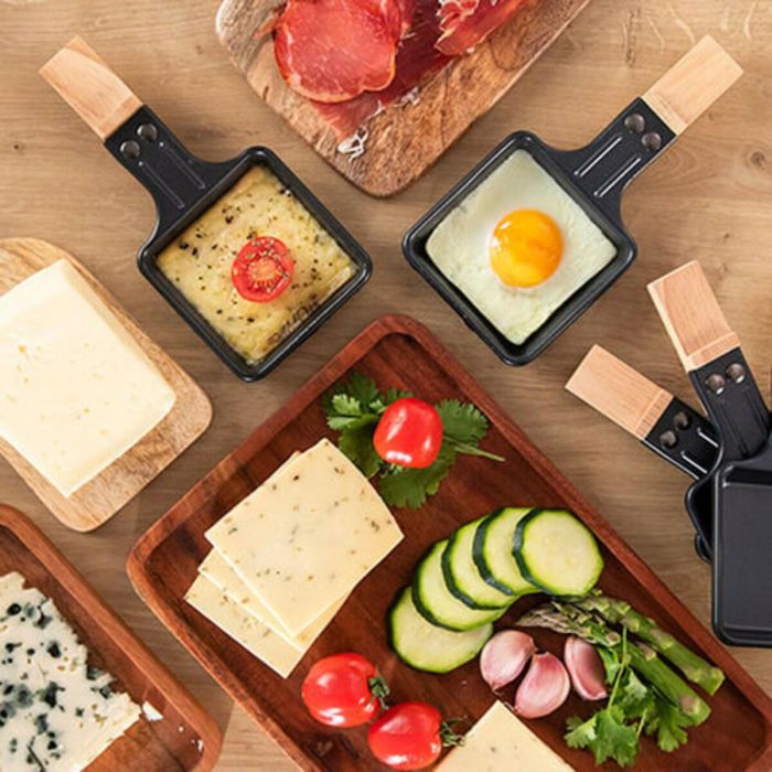 Plancha de Cocina Cecotec Cheese&Grill 8400 Wood AllStone 1200 W 1 Plancha de Cocina Cecotec Cheese&Grill 8400 Wood AllStone 1200 W 1