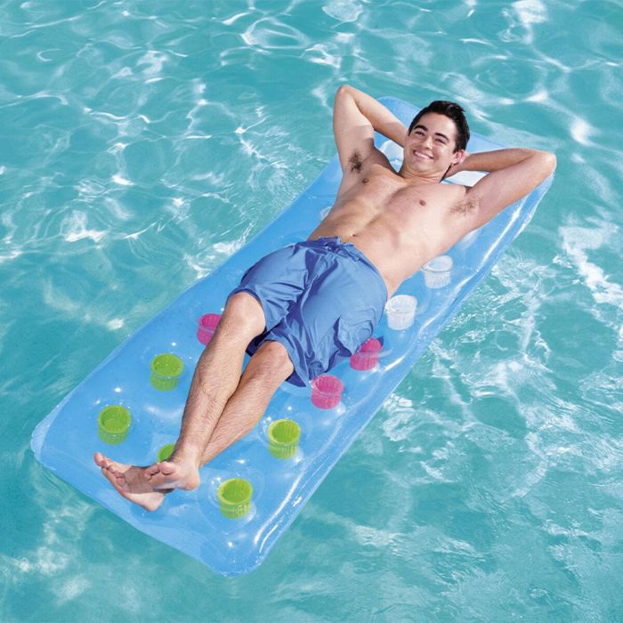 Bestway Colchoneta Hinchable Vasos con Mirilla Color Surtido 188x71 cm Playa y Piscina 43040 3 Bestway Colchoneta Hinchable Vasos con Mirilla Color Surtido 188x71 cm Playa y Piscina 43040 3
