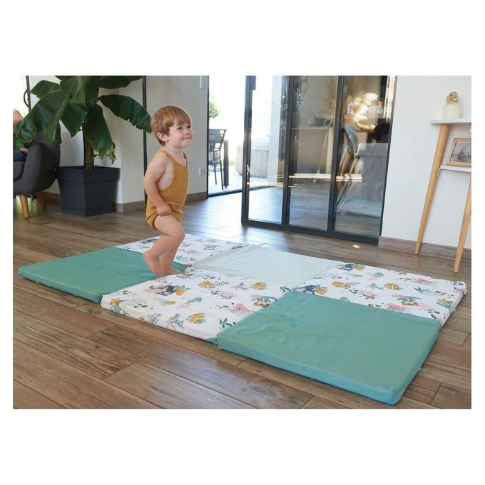 Tineo Maxi Alfombra Malin Jungle Buddies 5 en 1 Evolutiva Funda Desenfundable para Bebés 180x200 cm 1