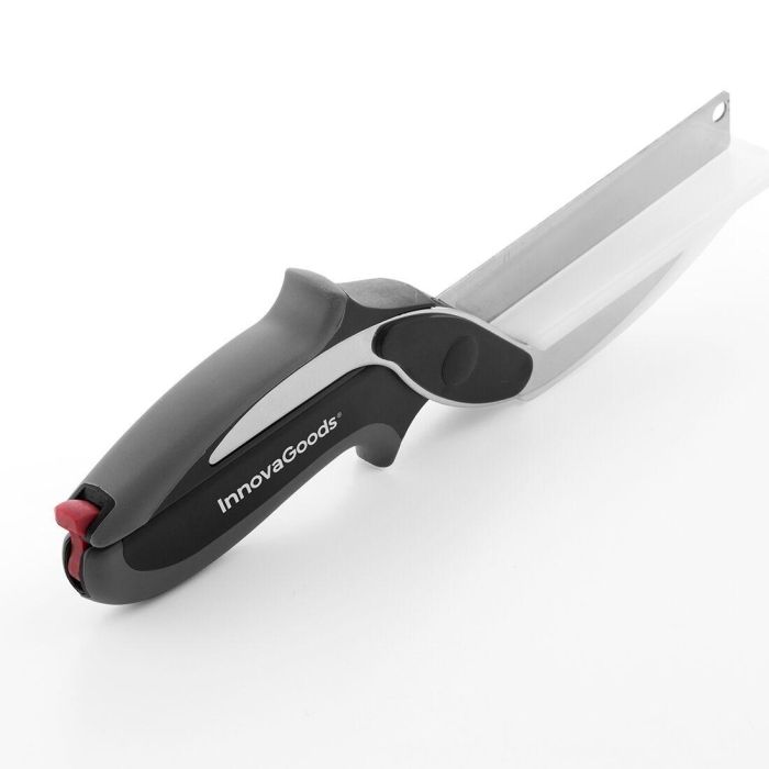 Cuchillo-Tijera con Mini Tabla de Cortar Integrada Scible InnovaGoods 3 Cuchillo-Tijera con Mini Tabla de Cortar Integrada Scible InnovaGoods 3
