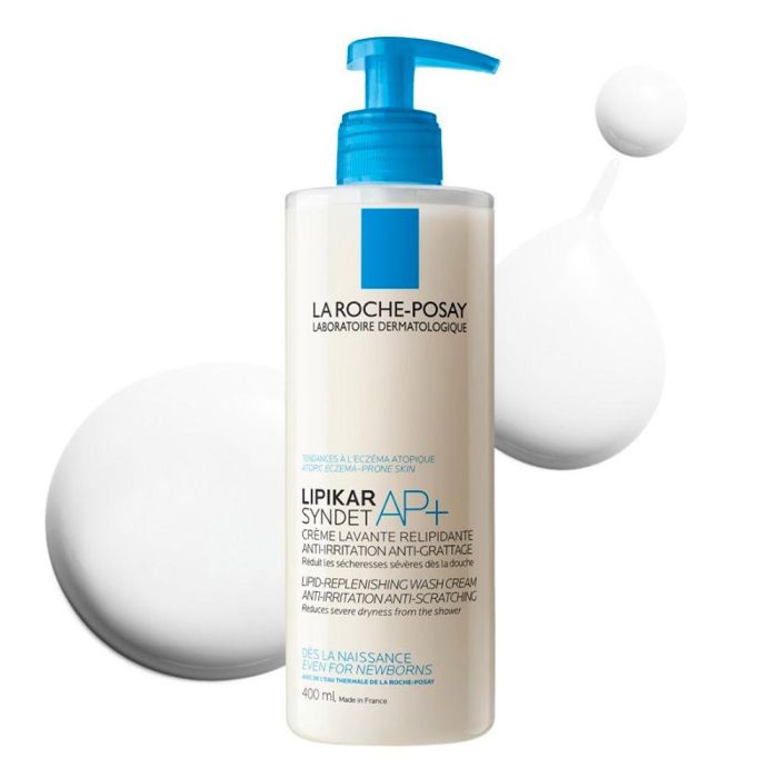 La Roche Posay LIPIKAR SYNDET AP+ Crema de Ducha Relipidizante Anti-irritaciones para Piel Atópica 400 ml 1 La Roche Posay LIPIKAR SYNDET AP+ Crema de Ducha Relipidizante Anti-irritaciones para Piel Atópica 400 ml 1