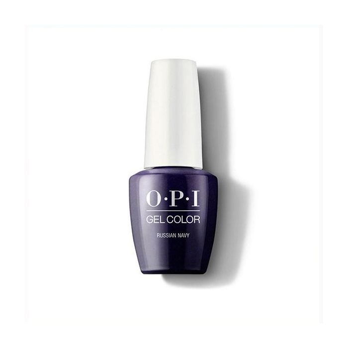 OPI Gel Color Russian Navy / Morado Oscuro 15 ml (Gc R54A) - Esmalte de uñas de gel