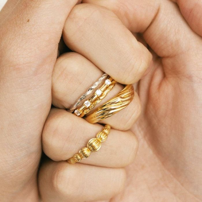 Anillo Mujer 24KAE 124138Y/54 Dorado 14 2 Anillo Mujer 24KAE 124138Y/54 Dorado 14 2