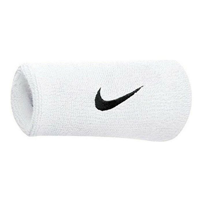 Muñequera Nike Doublewide Blanco Muñequera Nike Doublewide Blanco