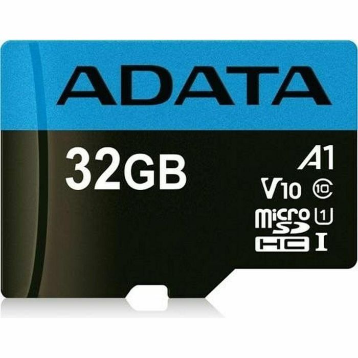 Adata AUSDH32GUICL10A1-RA1 Tarjeta Memoria MicroSDHC 32GB UHS-I Clase 10 V10 hasta 100MB/s con Adaptador