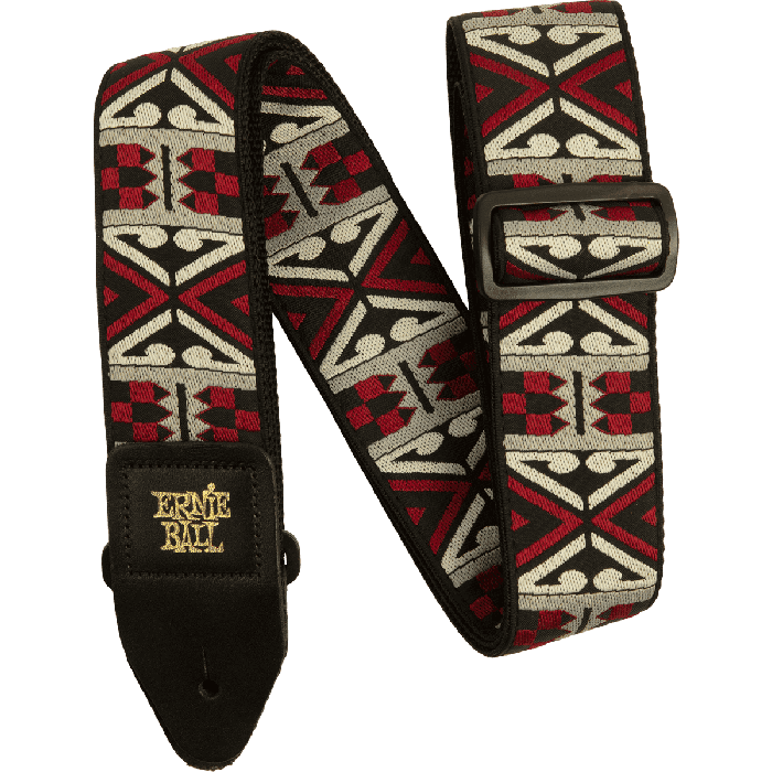 Correa Guit/ Bajo Jacquard - Primal Red 1 Correa Guit/ Bajo Jacquard - Primal Red 1