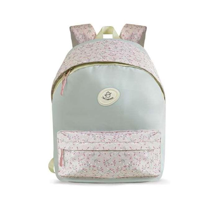 Mochila escolar provenza 40x18x30 cm