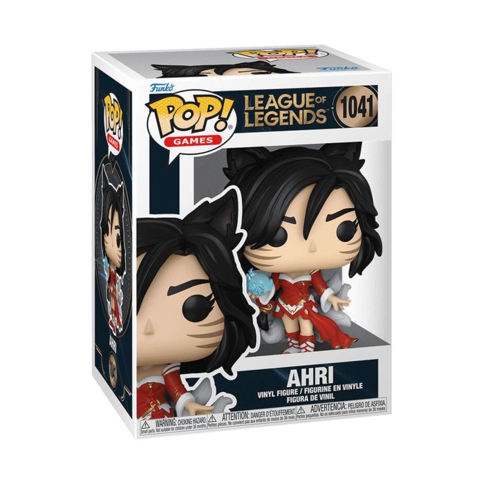 Funko Pop! Games League Of Legends Ahri Figura de Vinilo Coleccionable 10.9 cm 9