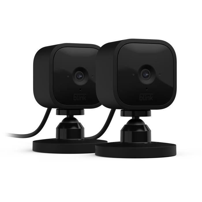 Cámara de vigilancia - BLINK HOME SECURITY - Mini 2-Cam - HD 1080p - Visión nocturna - Detección de movimiento Cámara de vigilancia - BLINK HOME SECURITY - Mini 2-Cam - HD 1080p - Visión nocturna - Detección de movimiento