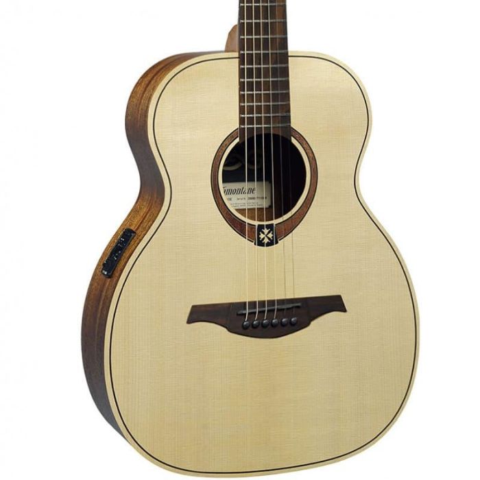 LAG Guitarra Acústica Travel A/E Abeto - Natural Tamaño Reducido Escala Corta para Viaje 0 LAG Guitarra Acústica Travel A/E Abeto - Natural Tamaño Reducido Escala Corta para Viaje 0