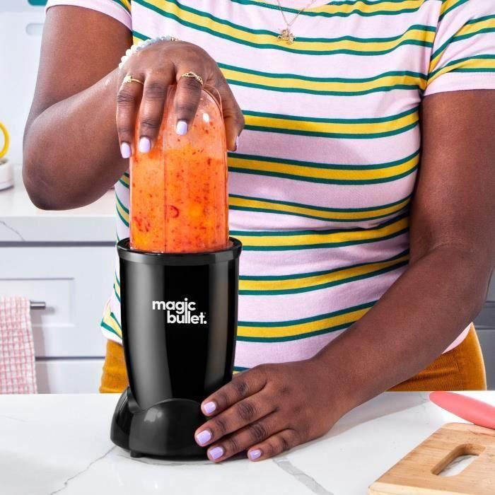 Nutribullet MBR04B Batidora de Vaso Individual, Motor 200W, Sencilla e Intuitiva, Vaso 560 ml para Smoothies y Bebidas 3