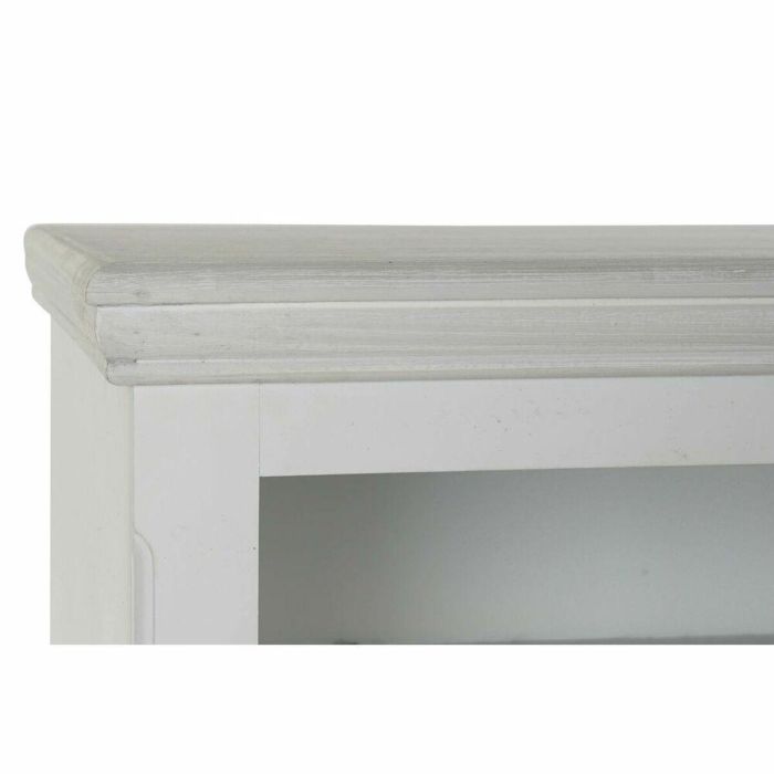 Mesa Centro Romantico DKD Home Decor Blanco 42 x 61 x 100 cm 3