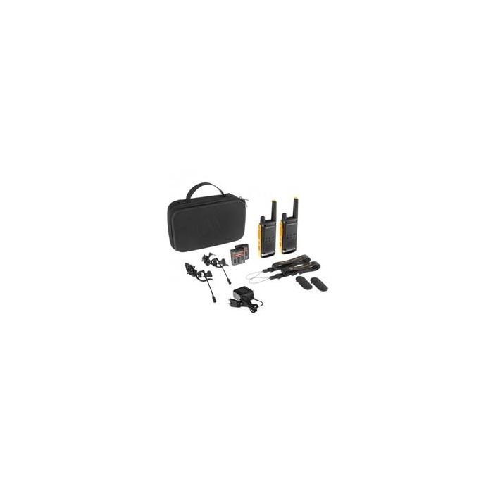 Walkie-Talkie Motorola T82 Extreme (2 Pcs) Negro Amarillo