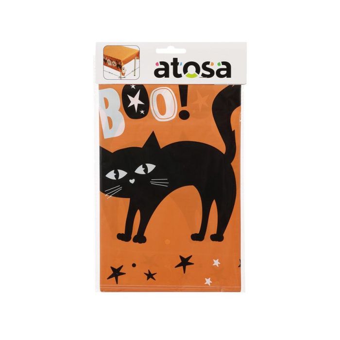 Mantel Halloween Infantil Temático 183x132 cm Diseño Alegre y Colorido para Fiestas Infantiles 1 Mantel Halloween Infantil Temático 183x132 cm Diseño Alegre y Colorido para Fiestas Infantiles 1