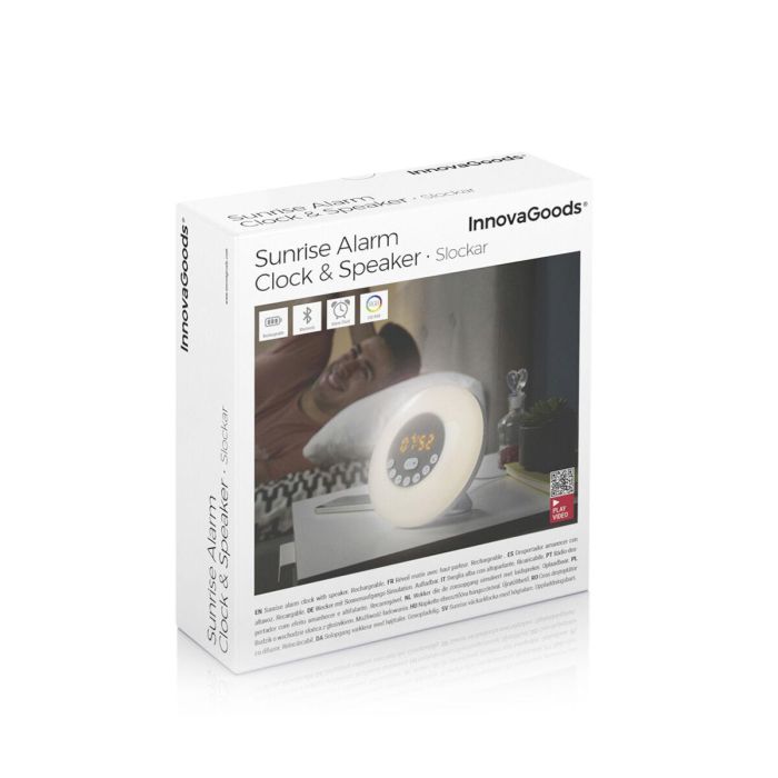 Despertador Amanecer con Altavoz Slockar InnovaGoods 1