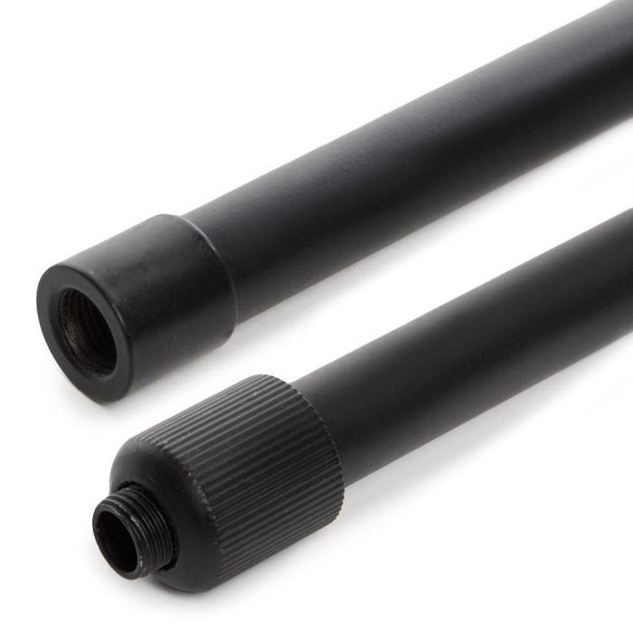Barra Suspensión Extensible Carril Focos LED 50 ► 100Cm - Negro 2 Barra Suspensión Extensible Carril Focos LED 50 ► 100Cm - Negro 2
