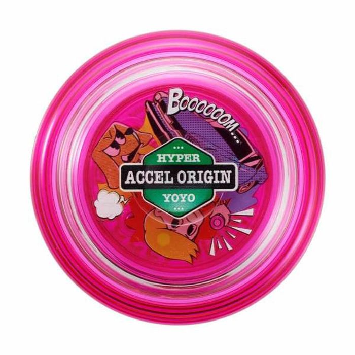Yoyo accel hyper el mas rapido y que mas gira del mundo. 11x17x4 cm. - modelos surtidos 18 Yoyo accel hyper el mas rapido y que mas gira del mundo. 11x17x4 cm. - modelos surtidos 18