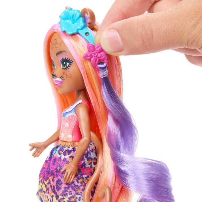 Mattel Enchantimals Muñeca Glam Party Guepardo HNV30 2